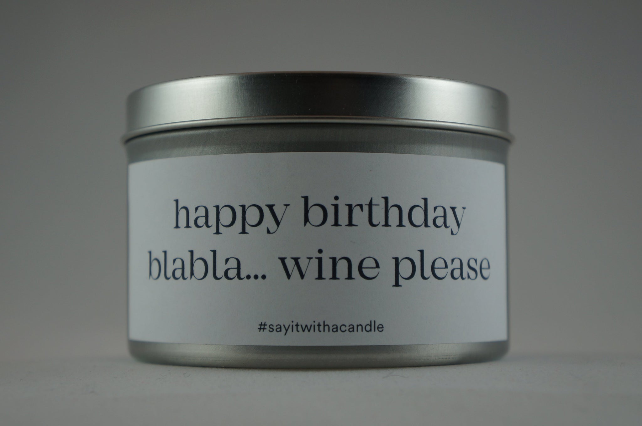 happy birthday blabla... wine please